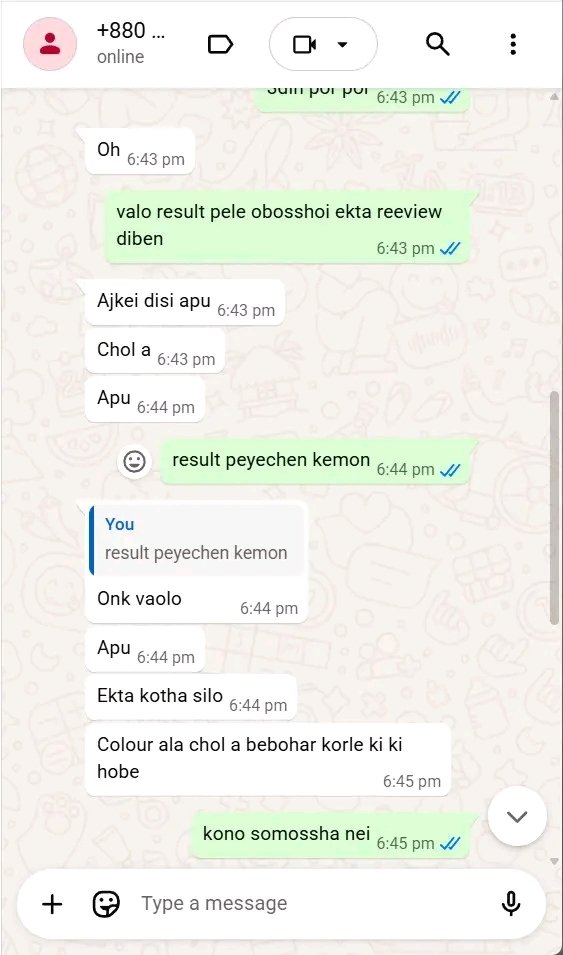 WhatsApp Review 1