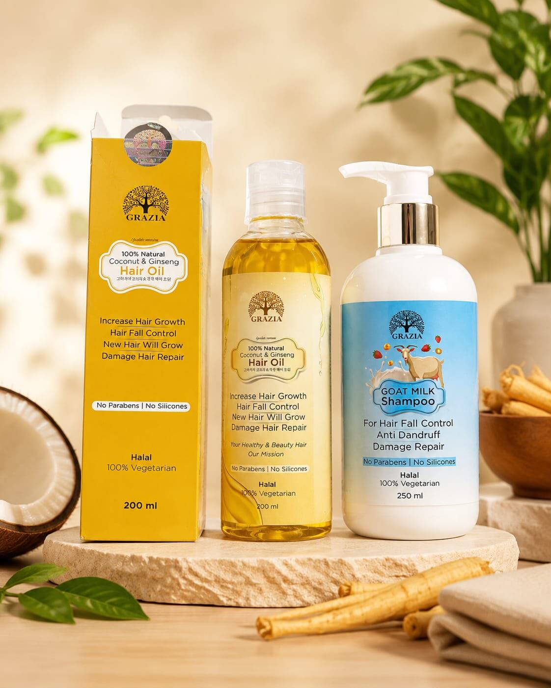 Ginseng Hair Oil